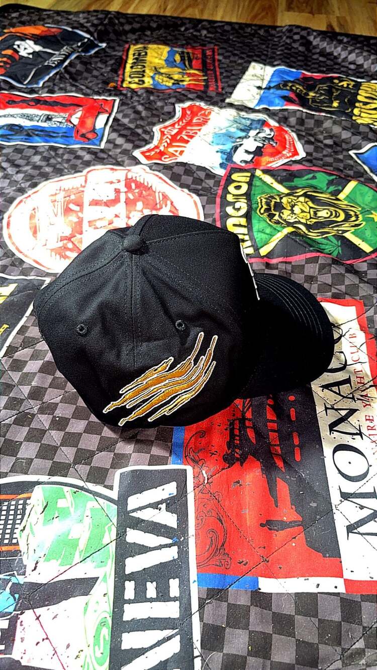 Sport Tiger 'F' Logo and Claw Mark Embroidered Baseball Cap